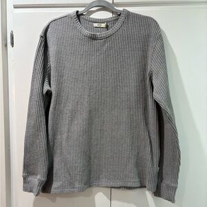 UGG Men Gray Waffle Knit Top S